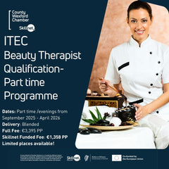 ITEC Beauty Therapist Course | Skillnet Funded | September 2025 | Wexford